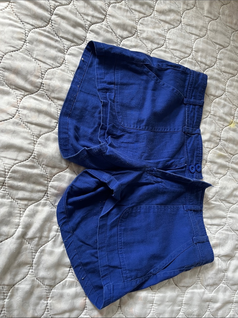 Classic Women's Blue Shorts - Casual Summer Staple